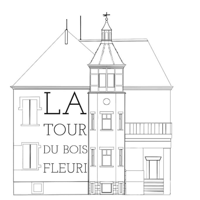 Ferienwohnung La Tour Du Bois Fleuri Colmar Exterior foto