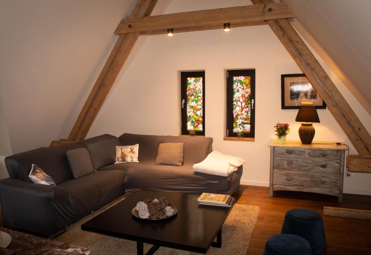 Ferienwohnung La Tour Du Bois Fleuri Colmar Exterior foto